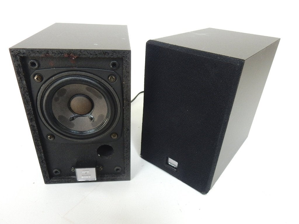 Sony SA-N1 actief compact speakers in prima staat, Stereo speakers, Gebruikt, Inclusief kabels, Ophalen of Verzenden