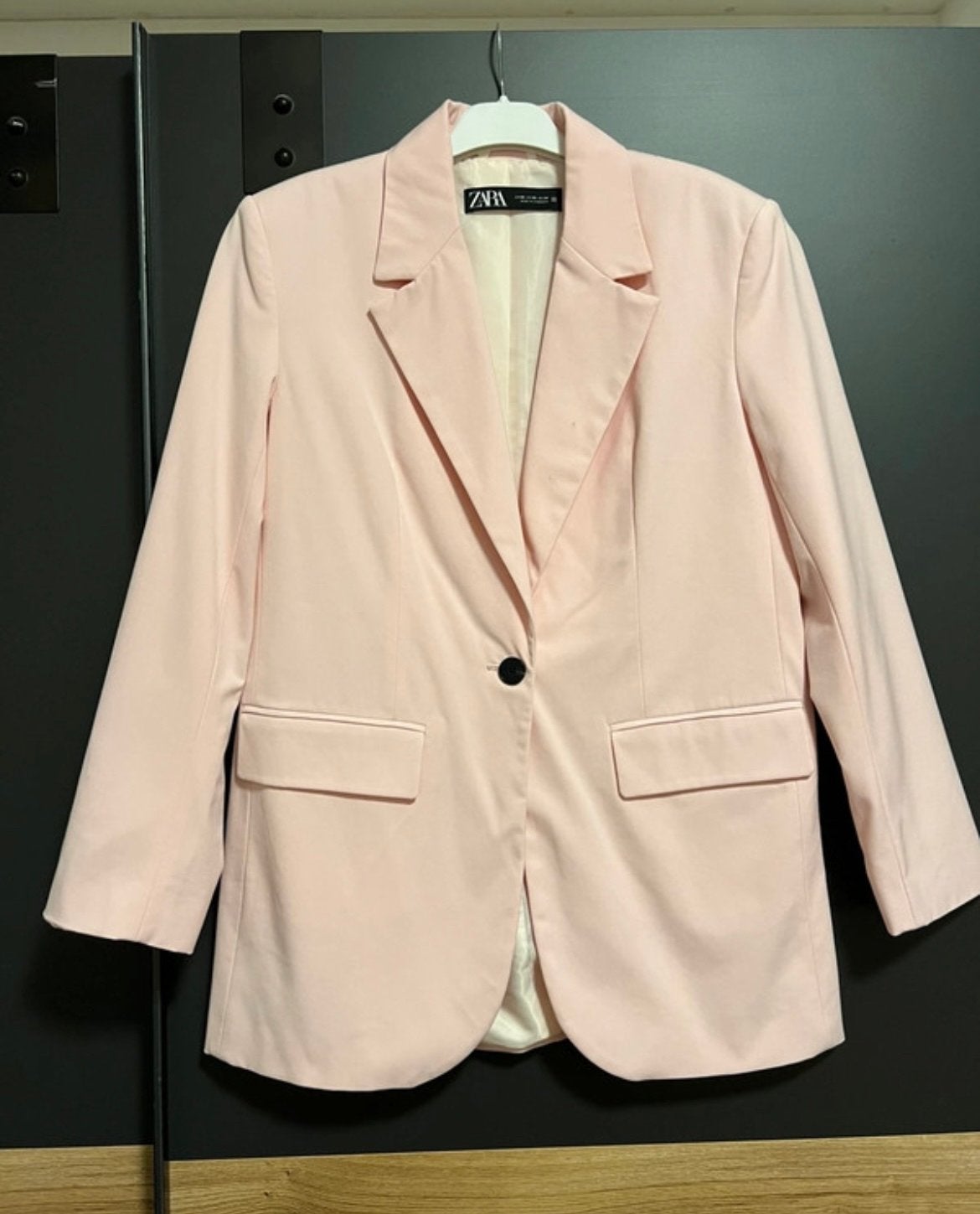 Oversized blazer, Kleding | Dames, Jasjes, Kostuums en Pakken, Ophalen of Verzenden, Jasje, Roze, Maat 34 (XS) of kleiner