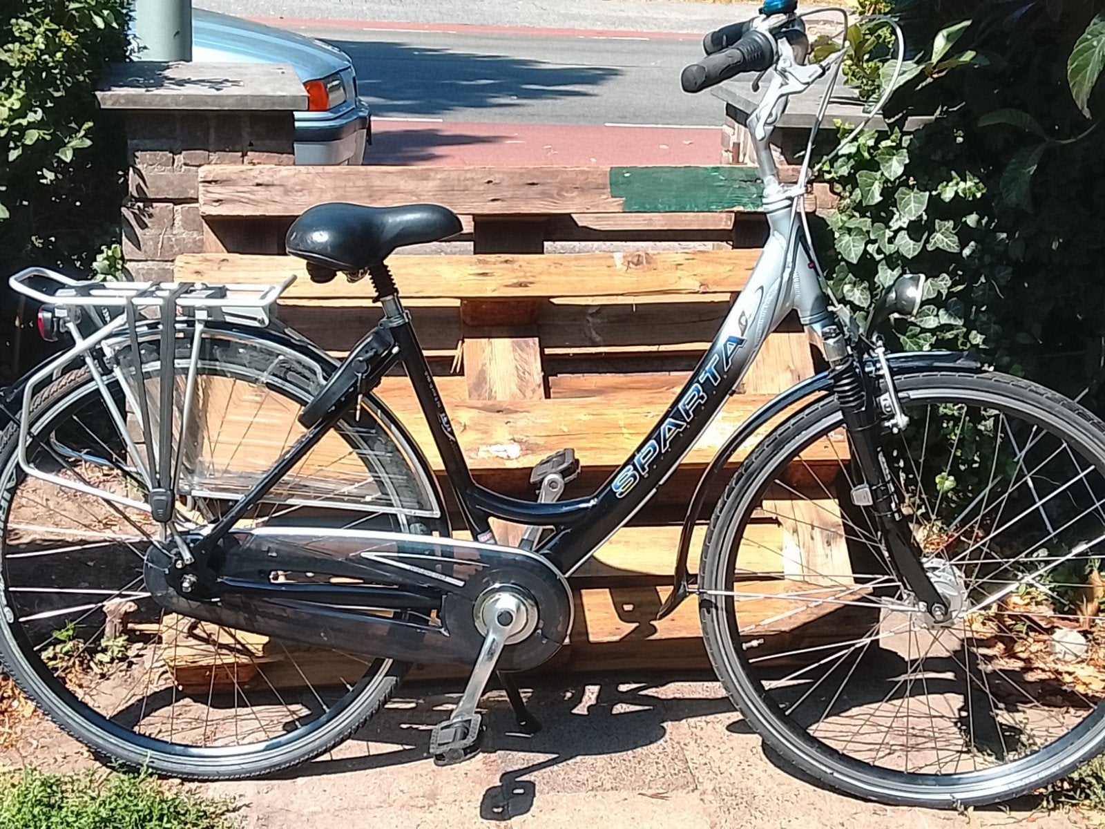 SPARTA PALLAS DAMESFIETS 28INCH 7VERSNELLINGEN FRAME 46CM, Ophalen, Sparta, Gebruikt, Versnellingen