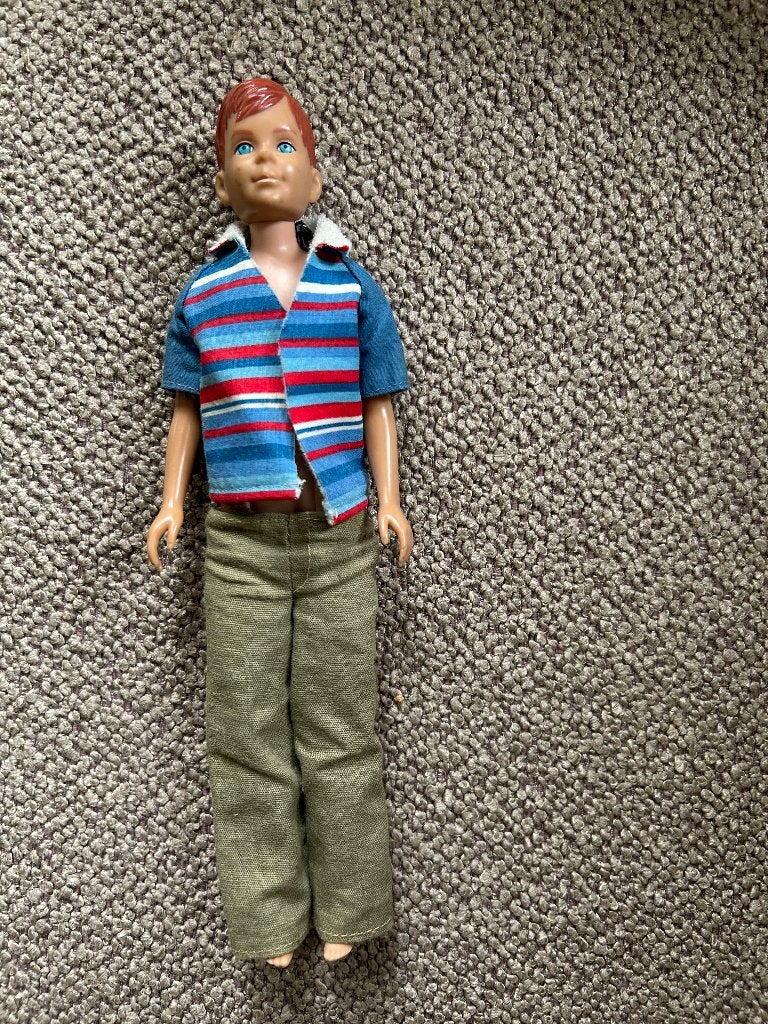 Vintage barbie Ricky Mattel, Verzamelen, Ophalen of Verzenden, Gebruikt, Fashion Doll