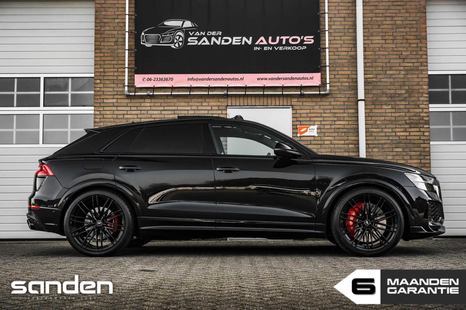Audi RSQ8 4.0 TFSI quattro|ABT|Keramisch|Pano|B&O|Carbon|HUD, Auto's, 600 pk, Zwart, Bedrijf, Vierwielaandrijving