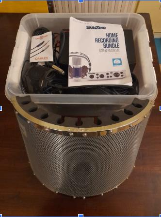 Complete Podcast / Home Recording Studio – SubZero, Ophalen, Zo goed als nieuw, Studiomicrofoon