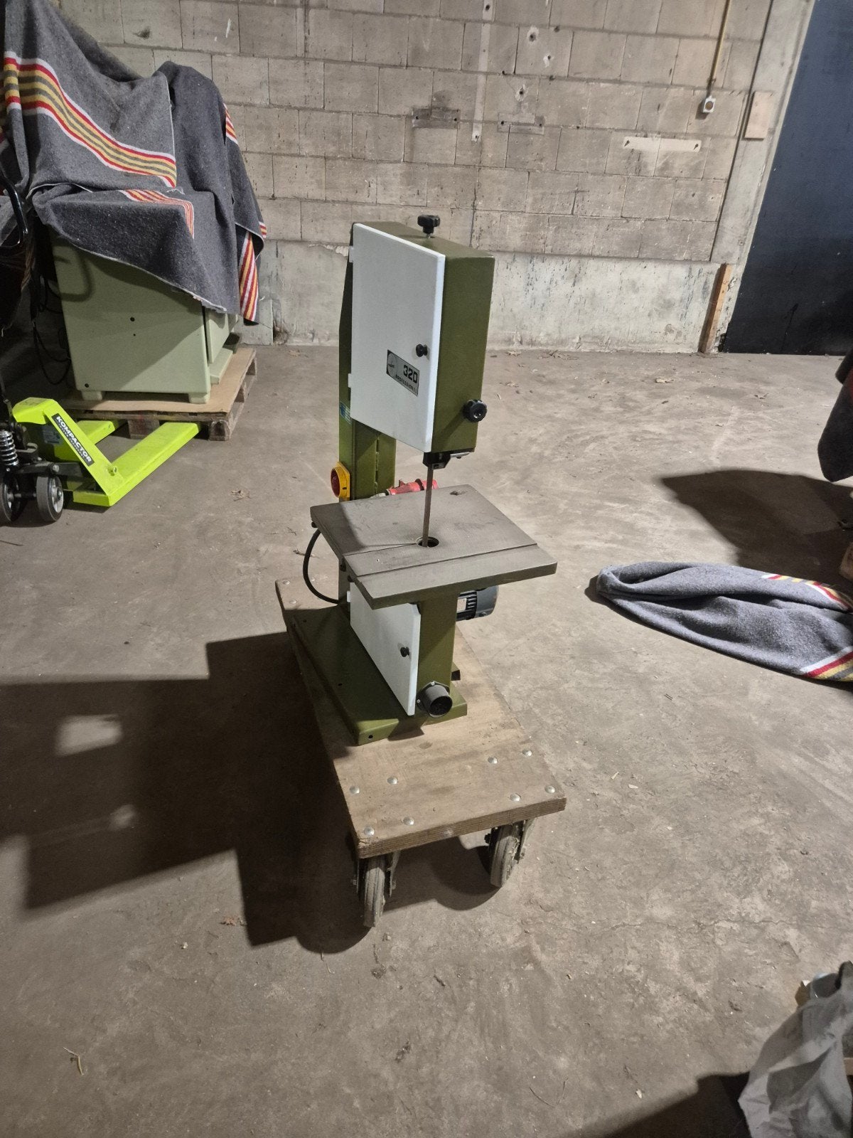 lintzaag tafelmodel 400v meber 320, Ophalen of Verzenden