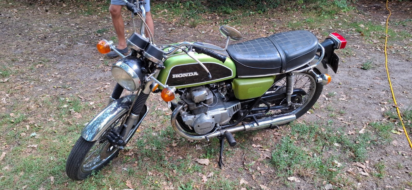 Honda CB200 - Klassieke motorfiets in goede staat, Motoren, 2 cilinders, Gebruikt, Particulier, Overig