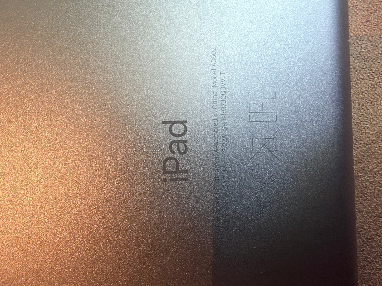 Ipad 9th generation voor onderdelen( zit lock op), Computers en Software, 10 inch, Apple iPad, Ophalen of Verzenden, Niet werkend