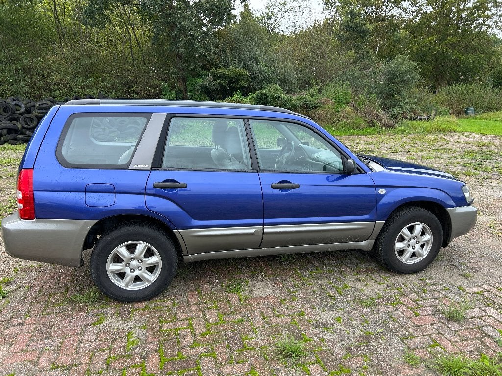 Subaru Forester, Auto's, Automaat, Stof, Beige, Blauw