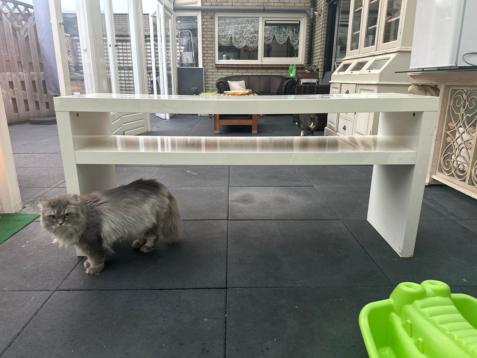 IKEA TV-meubel / tv-tafel - zo goed als nieuw, Ophalen, 100 tot 150 cm, Zo goed als nieuw, Minder dan 100 cm