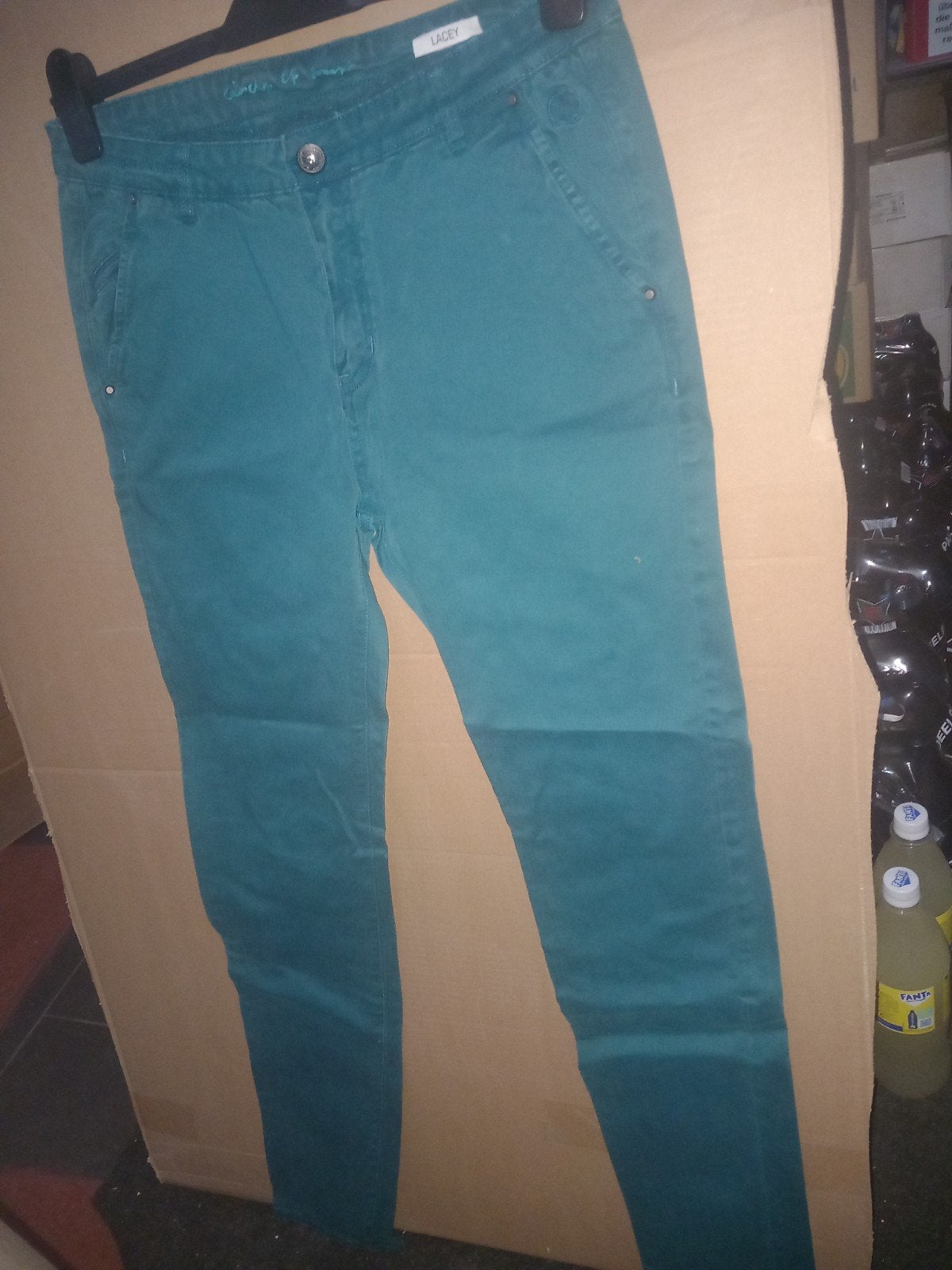 groene dames circle of trust broek model LACEY, Ophalen of Verzenden, Nieuw, Overige kleuren, W28 - W29 (confectie 36)