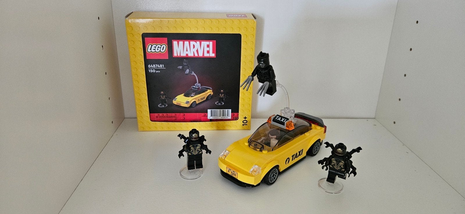 Zeldzame LEGO Marvel GWP: Taxi met Black Panther en minifgs, Ophalen of Verzenden, Nieuw