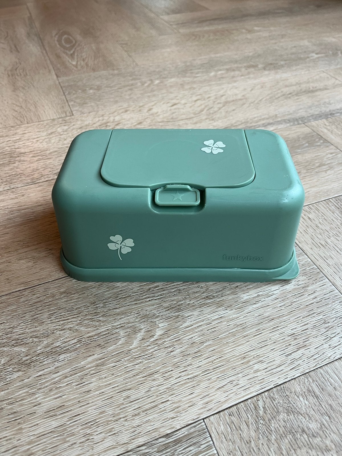 Funkybox Doosje voor Baby Billendoekjes - Groen, Ophalen of Verzenden, Zo goed als nieuw