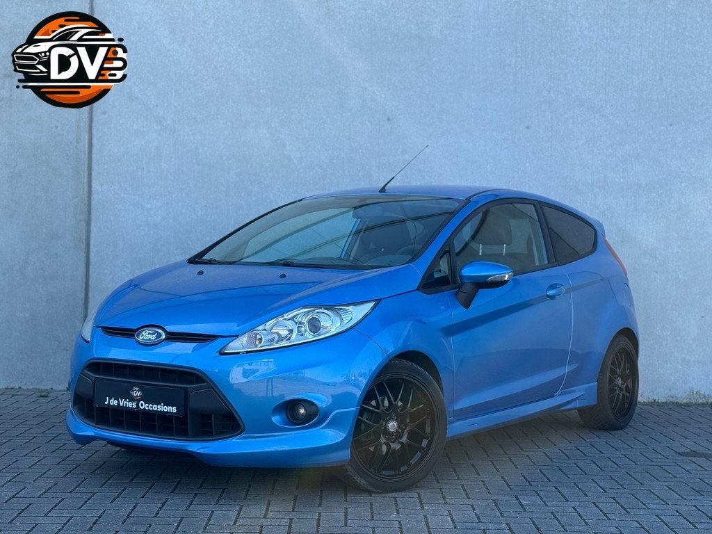 Ford Fiesta 1.4 ST LINE CLIMAT ELEK PAKKET LMV, Voorwielaandrijving, 15 km/l, 4 cilinders, Blauw