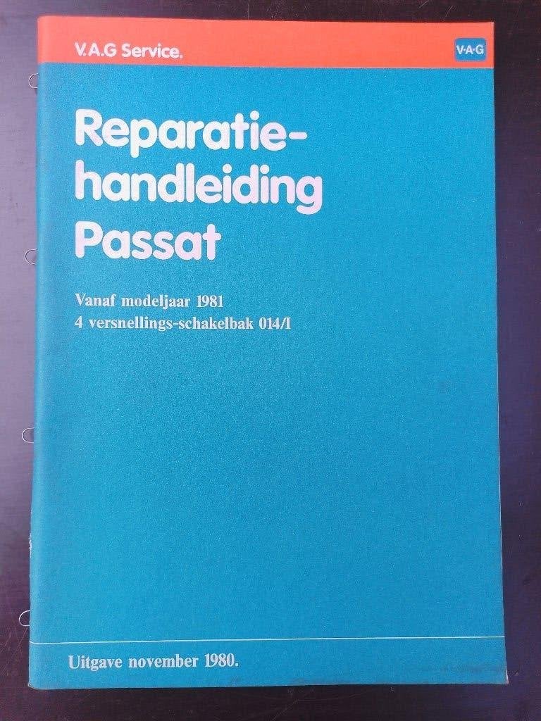 Vw Passat  B2 dealer werkplaatsboek 014 Versnellingsbak, Ophalen of Verzenden, Gelezen, Volkswagen