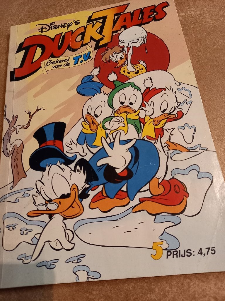 Disney Ducktales stripboek - nr. 5, Boeken, Stripboeken, Eén stripboek, Ophalen of Verzenden, Gelezen, Walt Disney