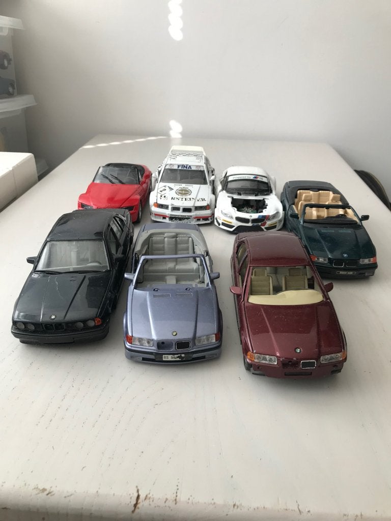 BMW 1:24 onderdelen opknappers, Ophalen of Verzenden, Gebruikt, Auto, Overige merken