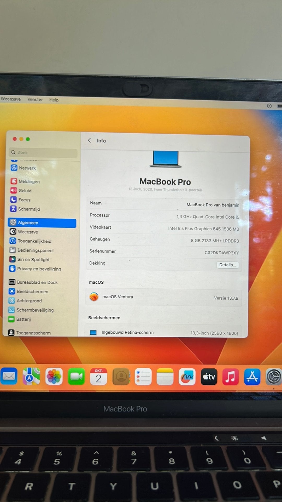 Foto 6 van macbook pro 2020