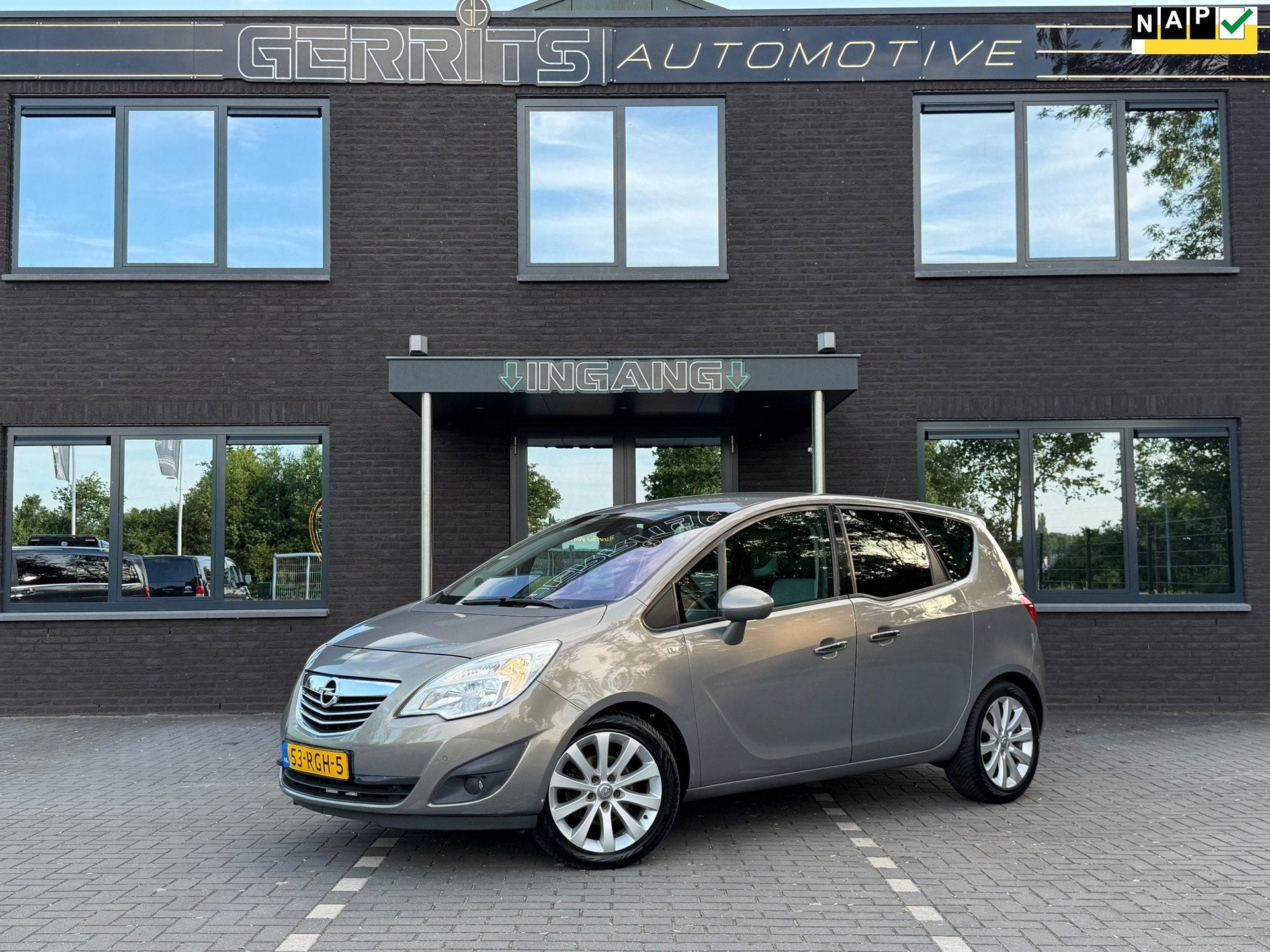 Opel Meriva 1.4 Turbo Cosmo, Auto's, Voorwielaandrijving, Euro 5, Gebruikt, 680 kg