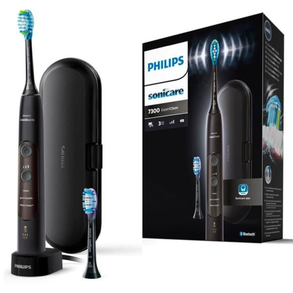 Philips Sonicare ExpertClean 7300 compleet in doos, Info@philips.com, Ophalen of Verzenden, Zo goed als nieuw, Tandenborstel