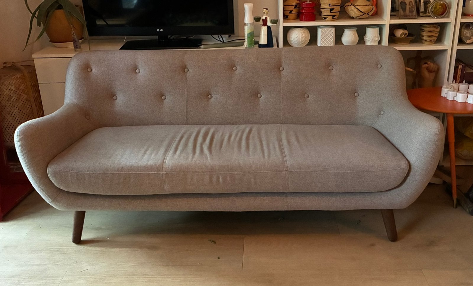 Sofa Company bank Herman gratis, Ophalen, Gebruikt, Driepersoons, 75 tot 100 cm