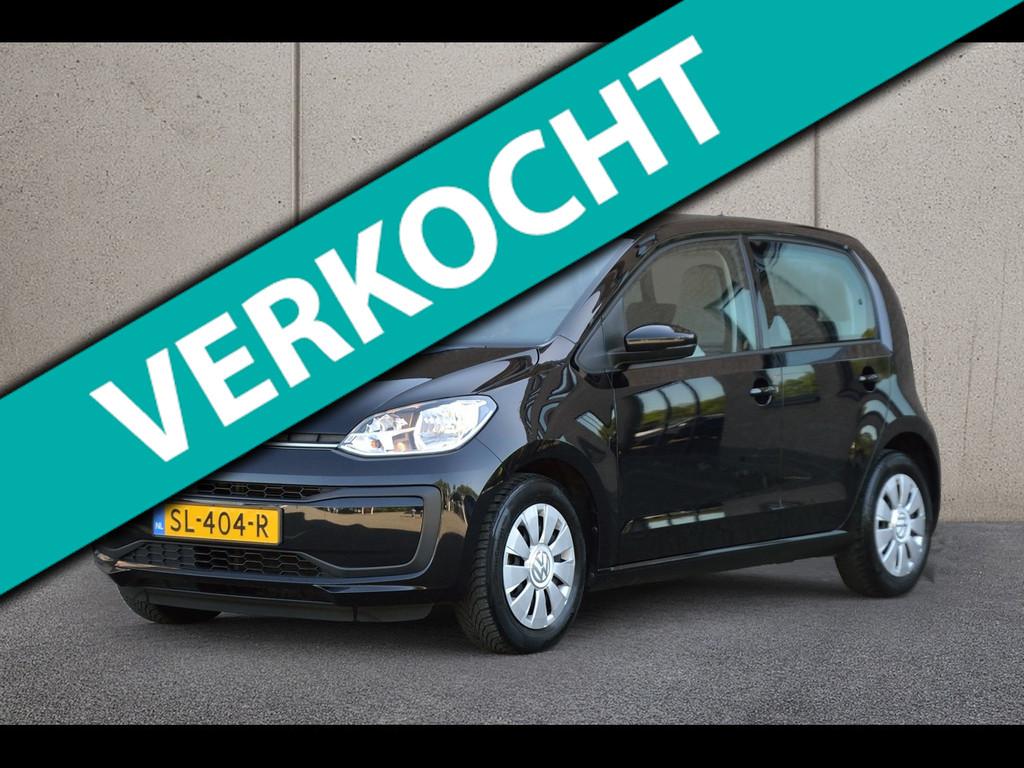 Volkswagen Up! 1.0 BMT move up! | Airco | Bluetooth | 5 Deur, Auto's, Volkswagen, Voorwielaandrijving, Stof, Gebruikt, Zwart