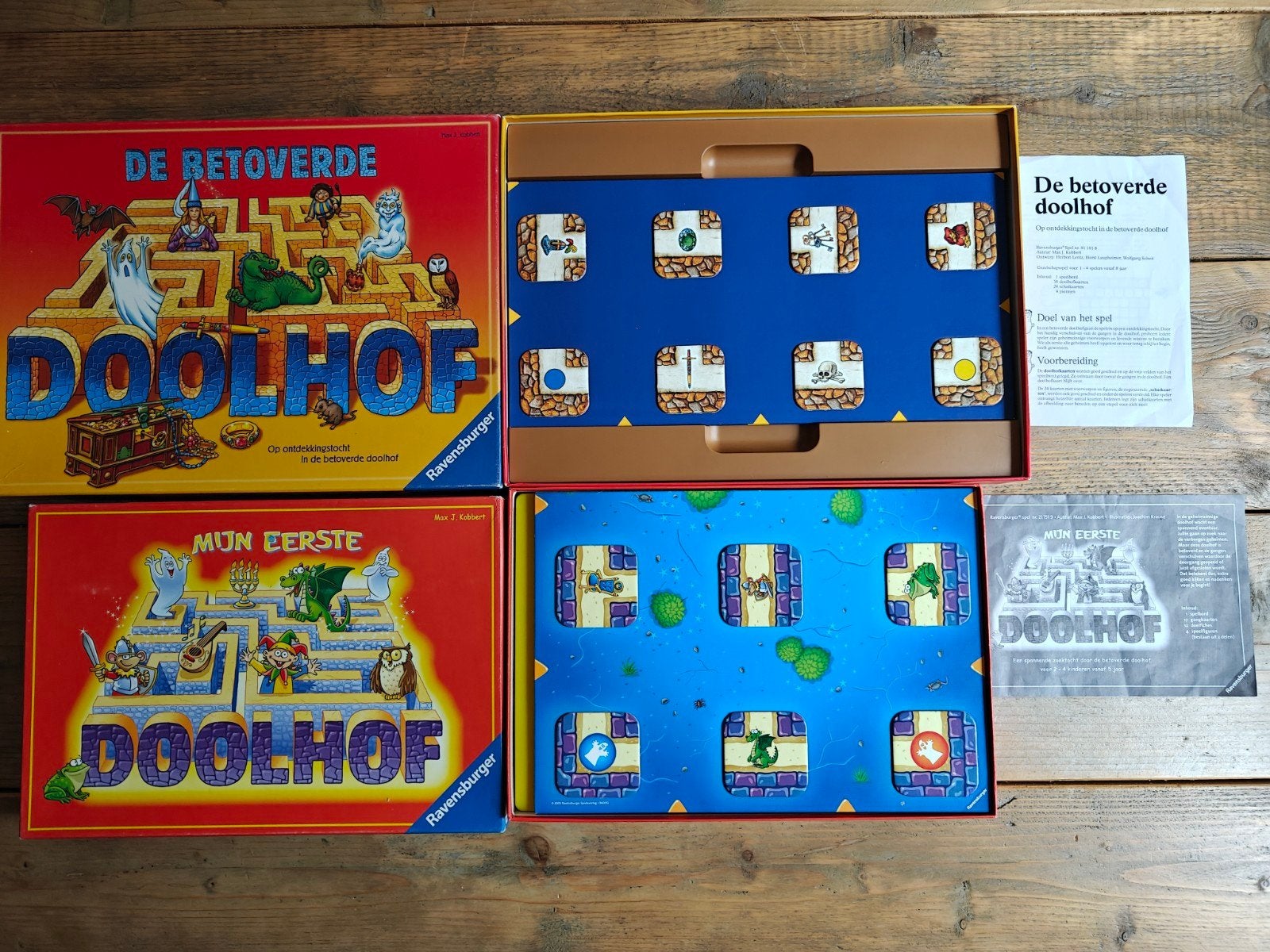 5 X Doolhof., Ophalen of Verzenden, Ravensburger., Ravensburger., Ravensburger.