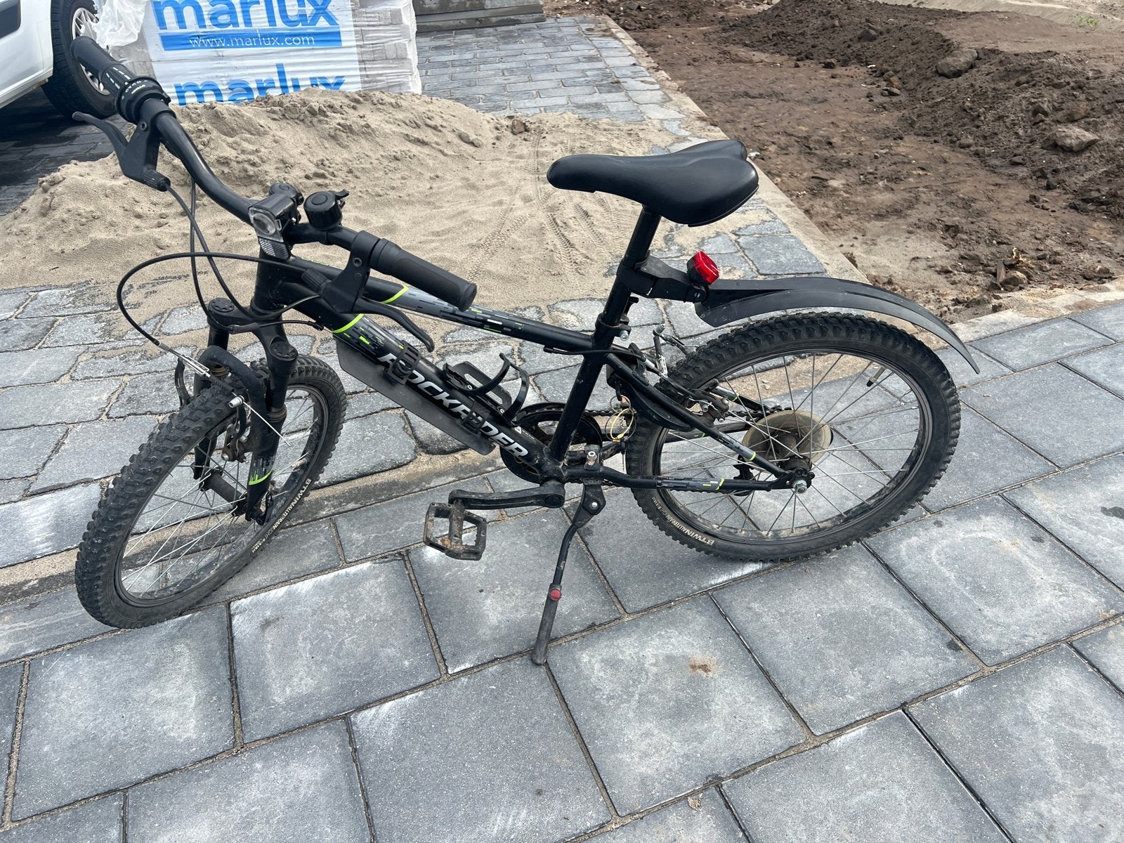 Mountainbike zwart 20 inch - Decathlon Rockrider, Minder dan 45 cm, Ophalen, Gebruikt, Overige merken