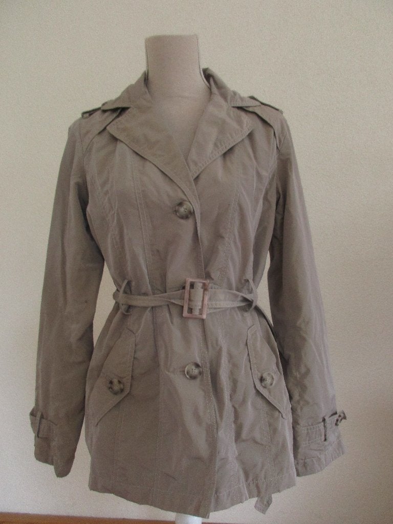 Frans Molenaar jas 38 beige licht bruin glans jack, Kleding | Dames, Maat 38/40 (M), Beige, Ophalen of Verzenden, Frans molenaar