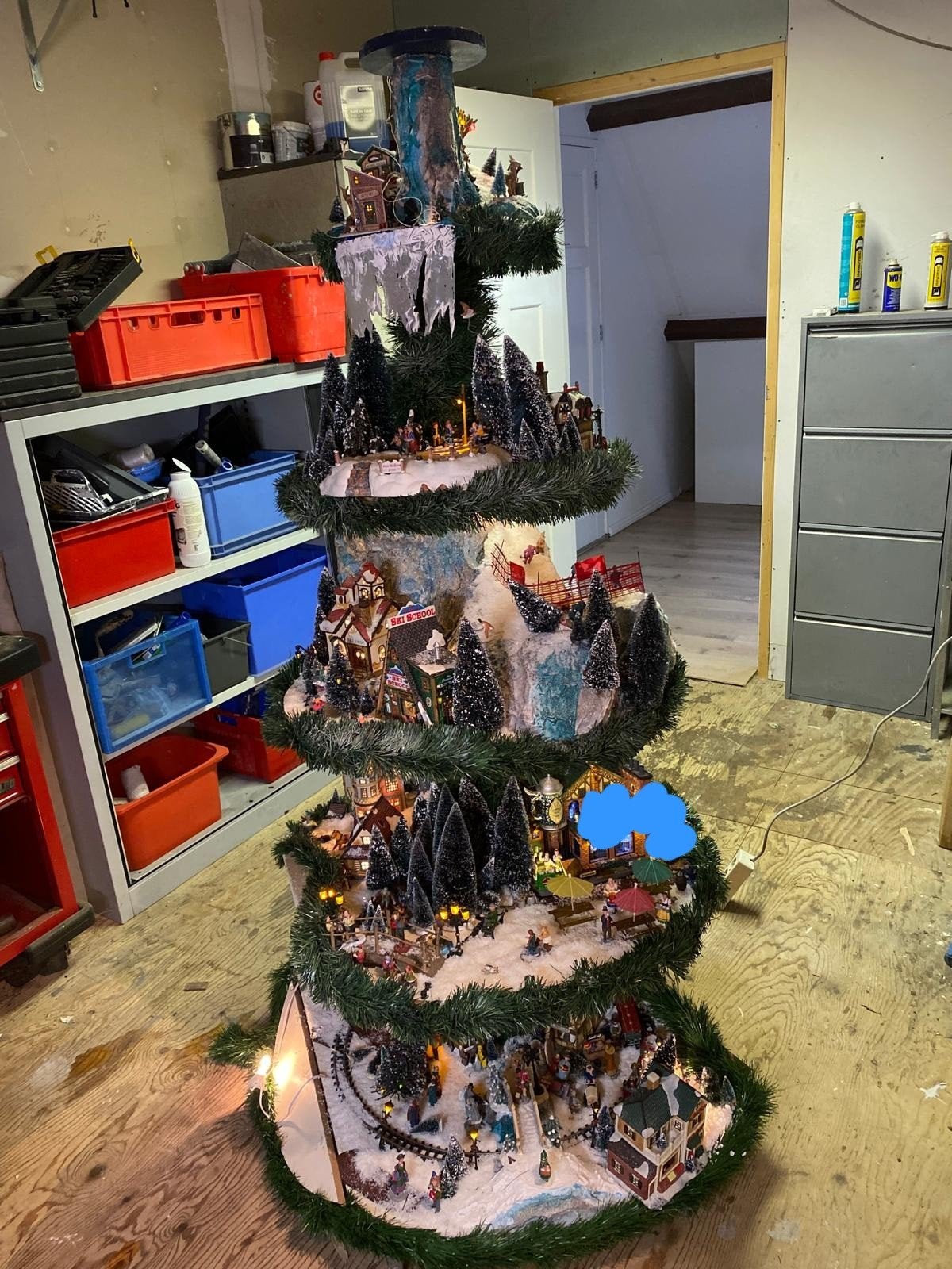 kerstdorp, Diversen, Ophalen