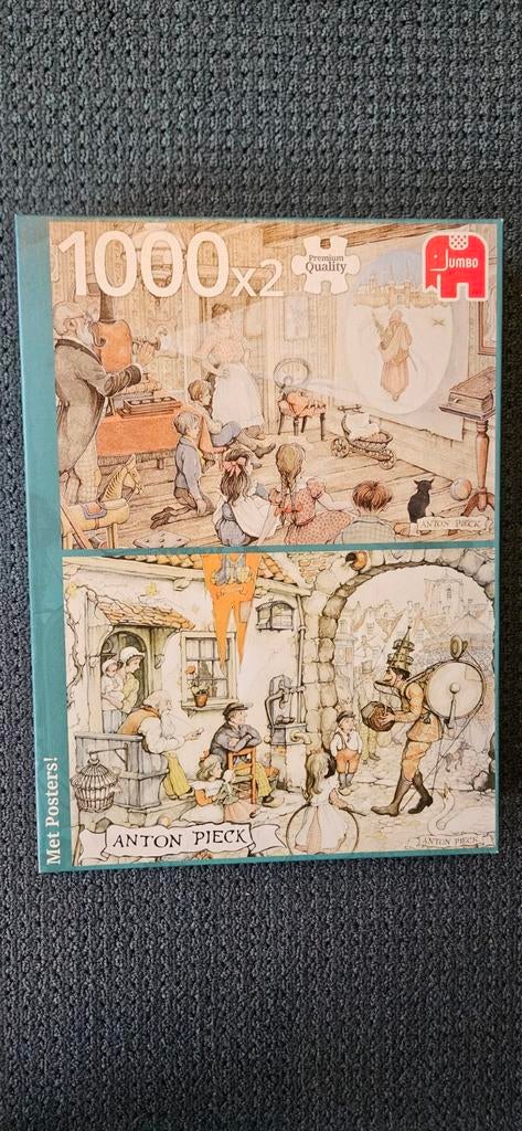 Anton Pieck puzzels., Ophalen of Verzenden, 500 t/m 1500 stukjes, Zo goed als nieuw