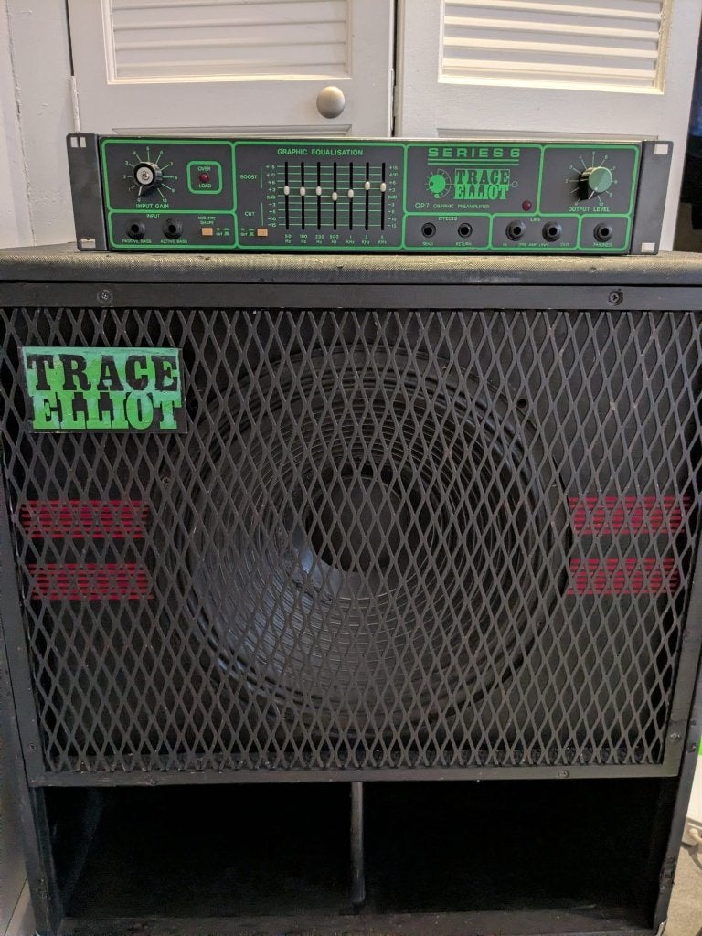 Basversterker Trace Elliot Serie 6 gp7, Ophalen, Gebruikt, 100 watt of meer