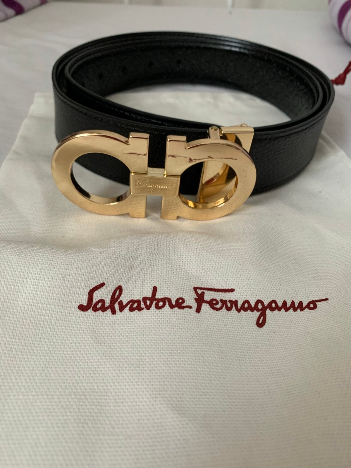 Nieuw Salvvatore feragamo heren riem, merkriem, merkkleding, Kleding | Heren, Ophalen of Verzenden, Nieuw, Zwart