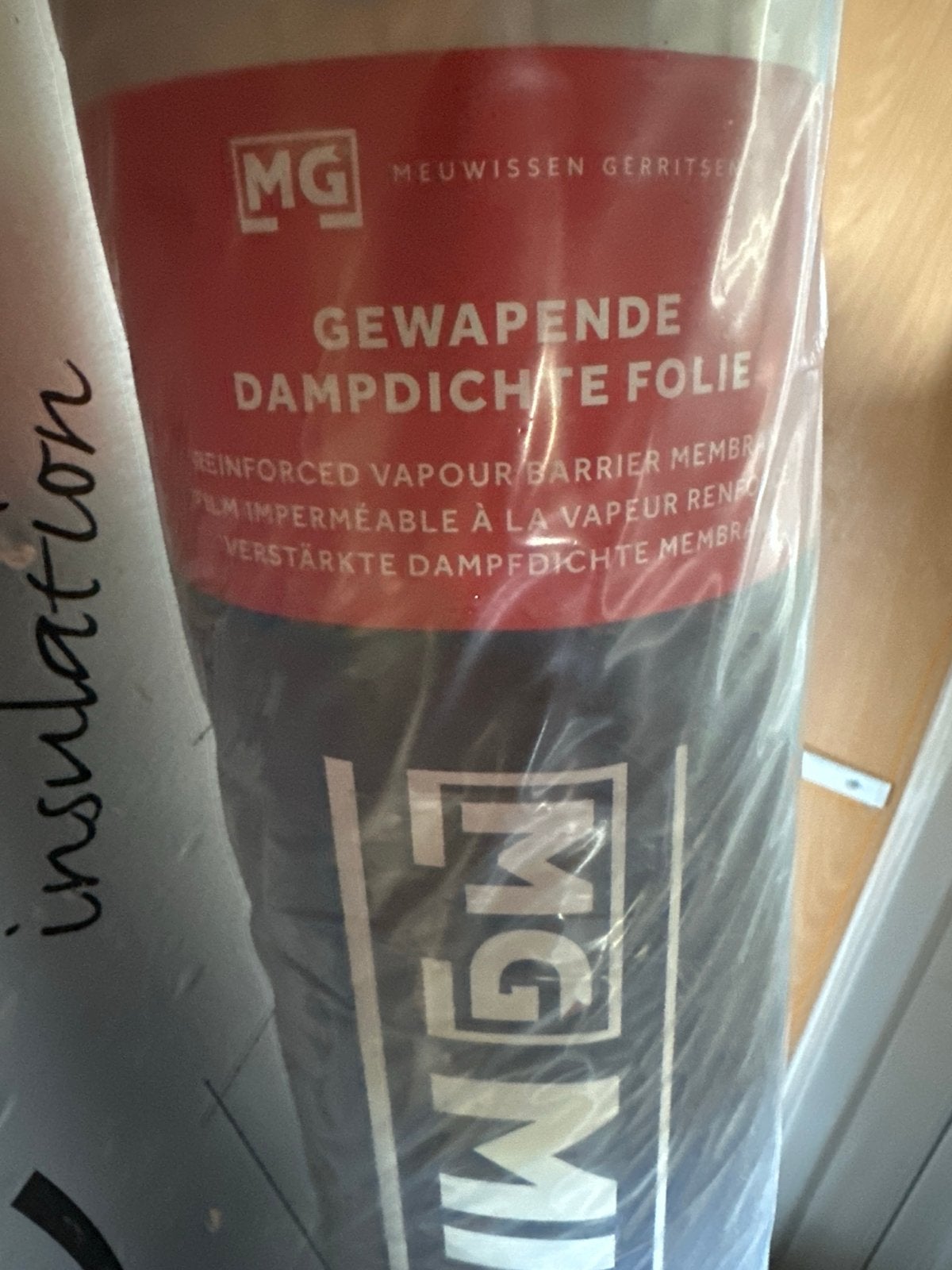 Nieuw Dampdichte isolatiefolie 1,5 x 50 meter (75m²), Overige materialen, Nieuw, 15 m² of meer, Vloerisolatie