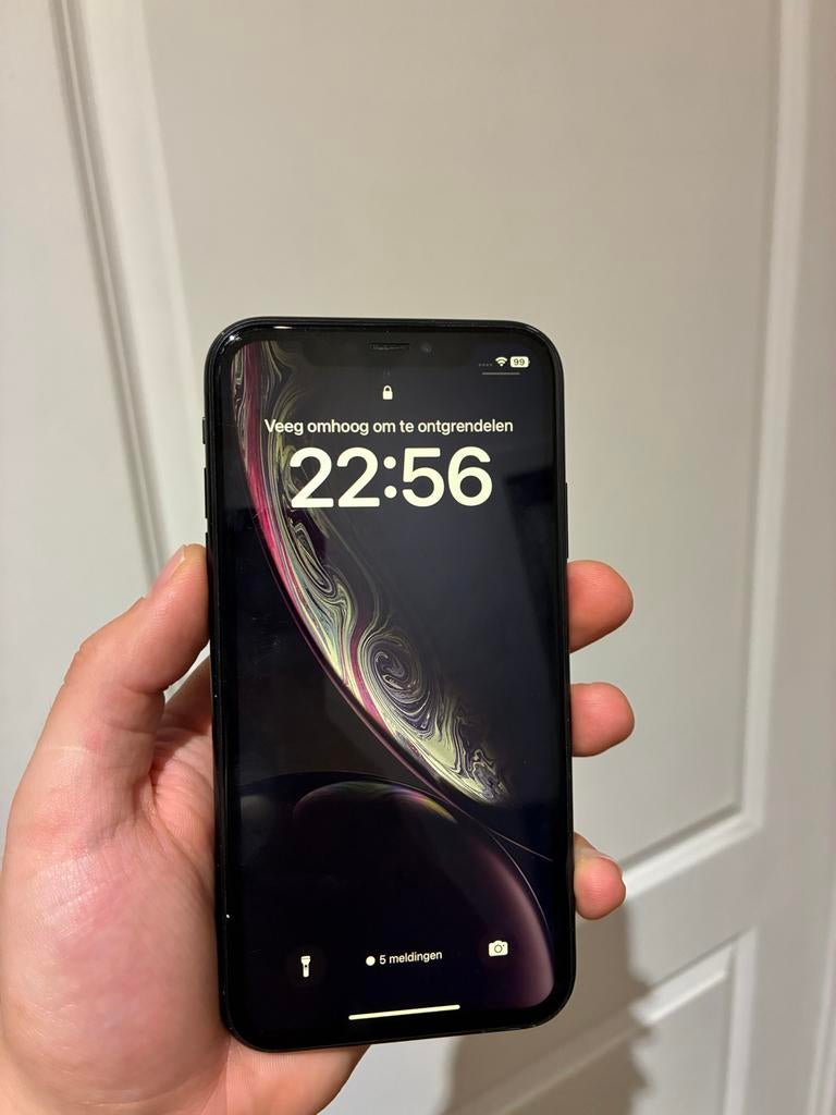 iPhone XR 128GB Zwart - Zo goed als nieuw, Telecommunicatie, Mobiele telefoons | Apple iPhone, 128 GB, Zwart, IPhone XR, Ophalen of Verzenden