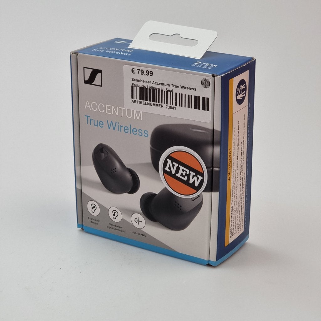 Sennheiser Accentum True Wireless Earbuds | Nieuw In Seal, Sennheiser, Gebruikt, https://www.sennheiser.com/global-contact, Am Labor 1, 30900 Wedemark, Duitsland