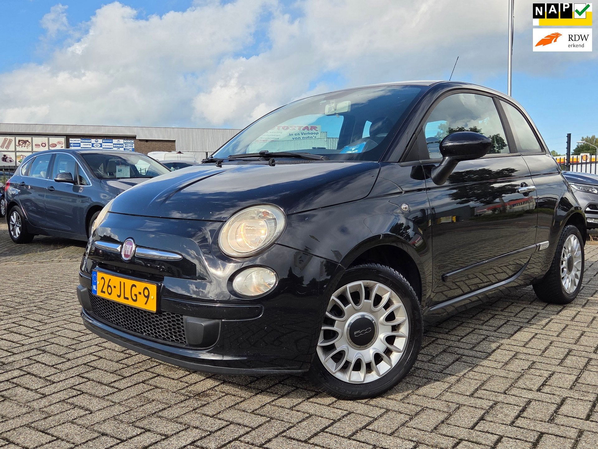 Fiat 500 1.2 Pop/AIRCO, Auto's, Euro 5, Gebruikt, 1242 cc, 4 cilinders