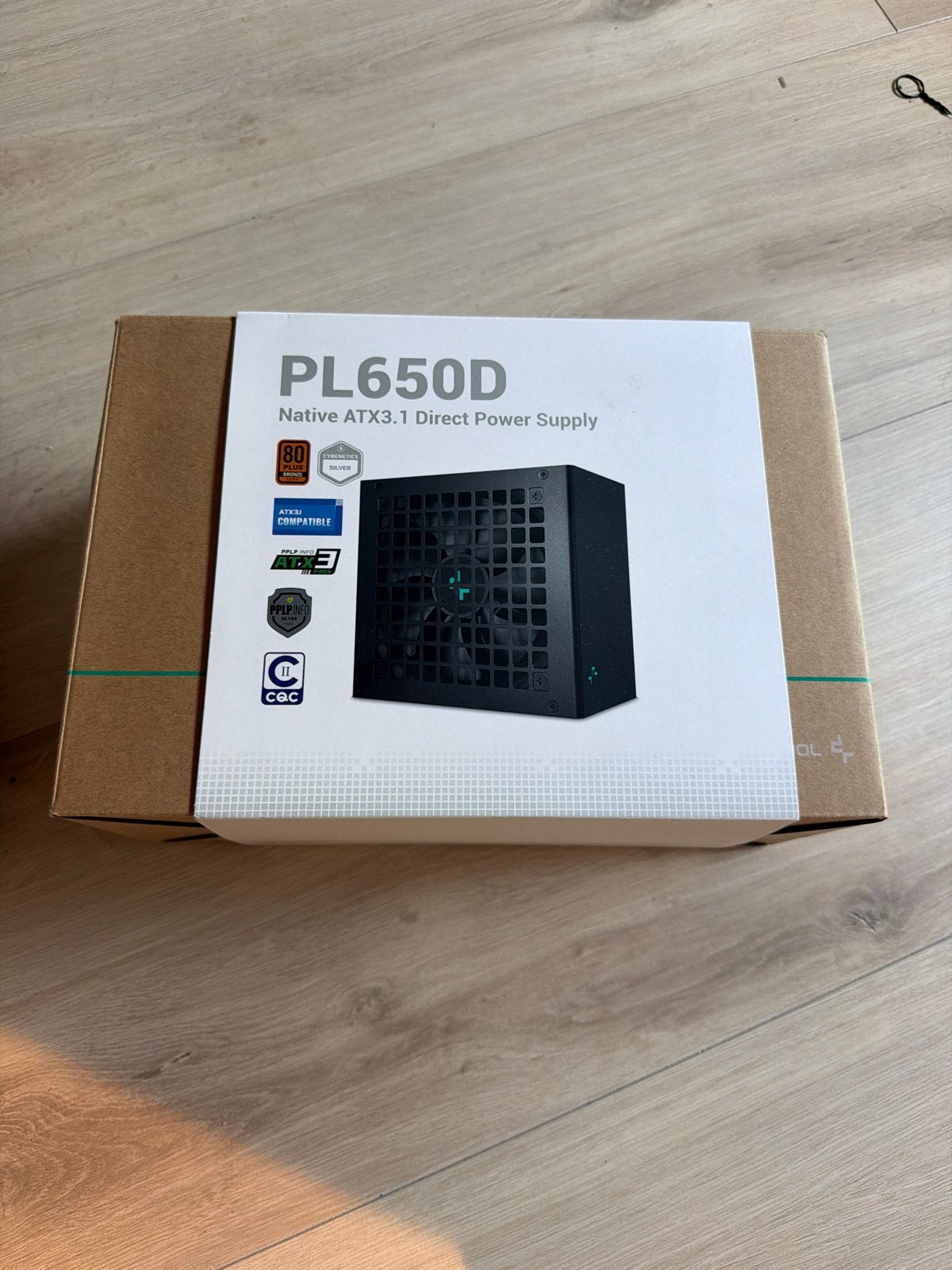 DeepCool PL650D ATX3.1 Direct Power Supply 650W, Ophalen of Verzenden, Zo goed als nieuw