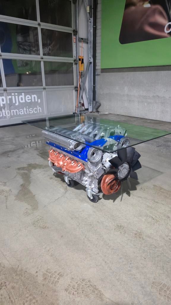 Unieke Salontafel BMW V12, Ophalen of Verzenden