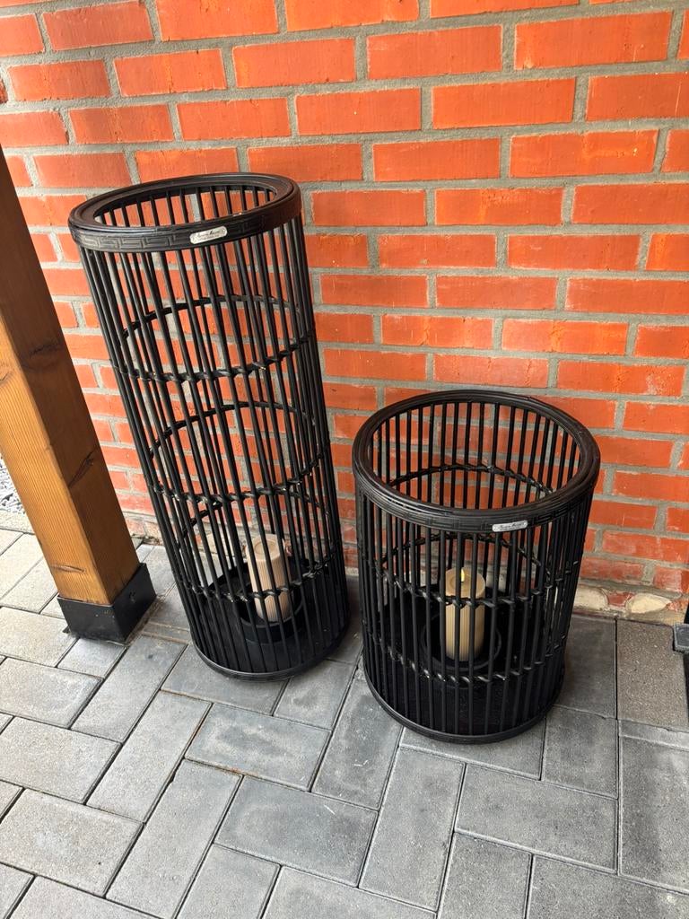 2  windlichten riviera maison, Ophalen, Zo goed als nieuw