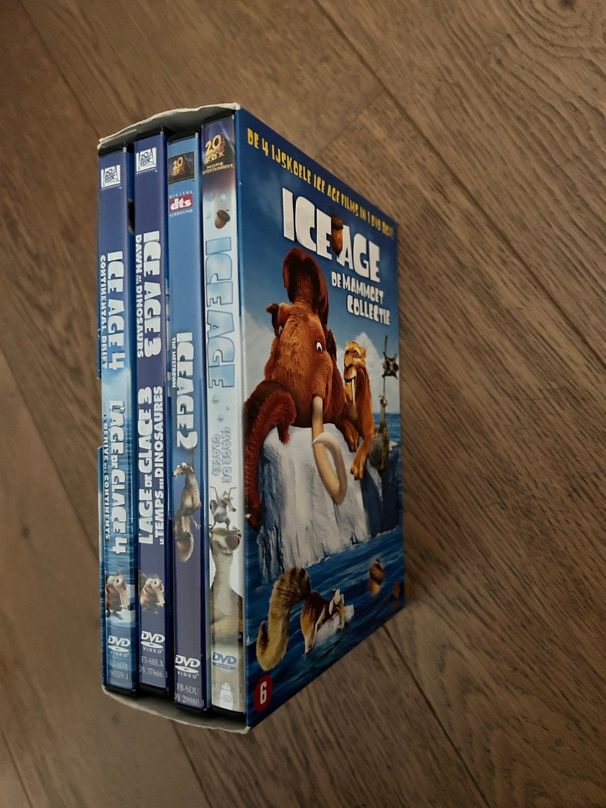 Ice Age: De Mammoet Collectie (4 films), Gebruikt, Animatie, Amerikaans, Nederlands