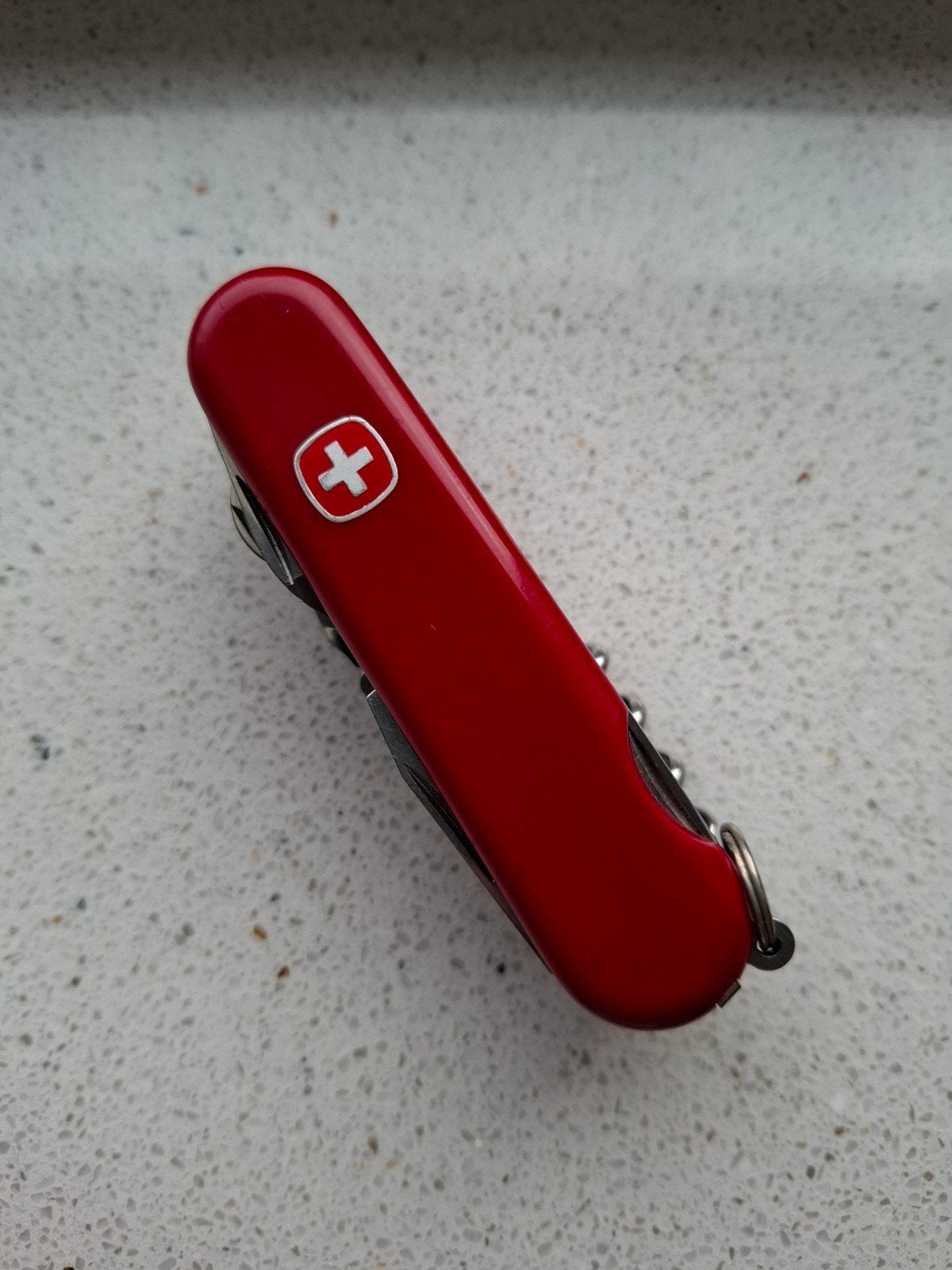 Wenger mes zakmes Victorinox dik, Ophalen of Verzenden, Zo goed als nieuw
