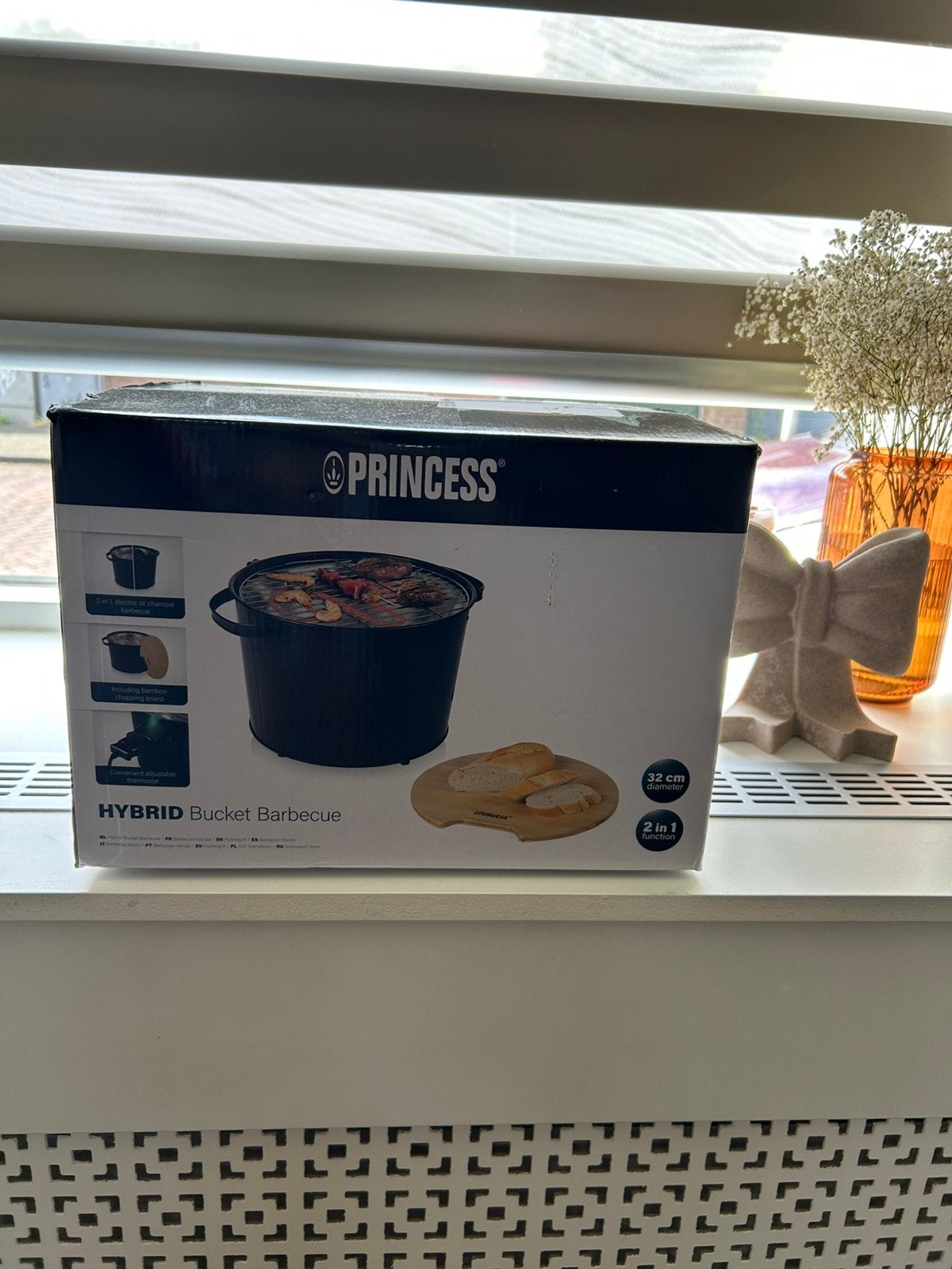 Princess hybrid bucket barbecue, Ophalen, Zo goed als nieuw