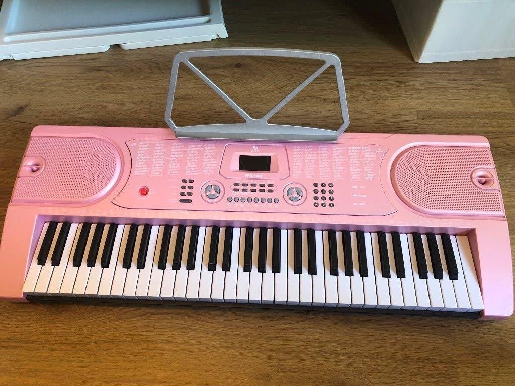 Roze keyboard, Ophalen, Nieuw, 61 toetsen, Overige merken