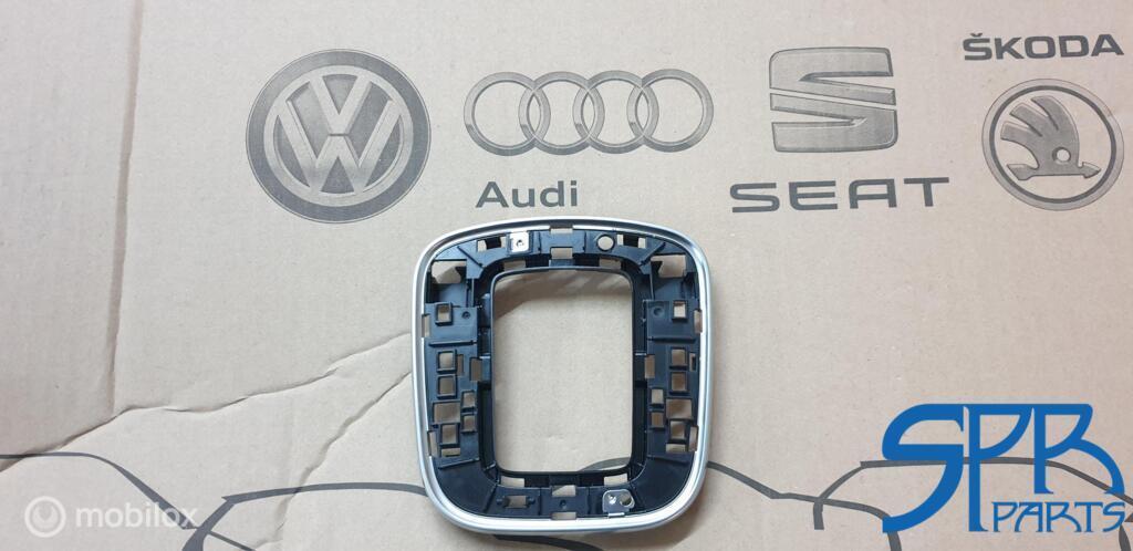 POLO 6C DSG Pook OMRANDING CHROME LIJST RAND AUTOMAATPOOK, Auto-onderdelen, Volkswagen, Nieuw, Ophalen of Verzenden, Volkswagen