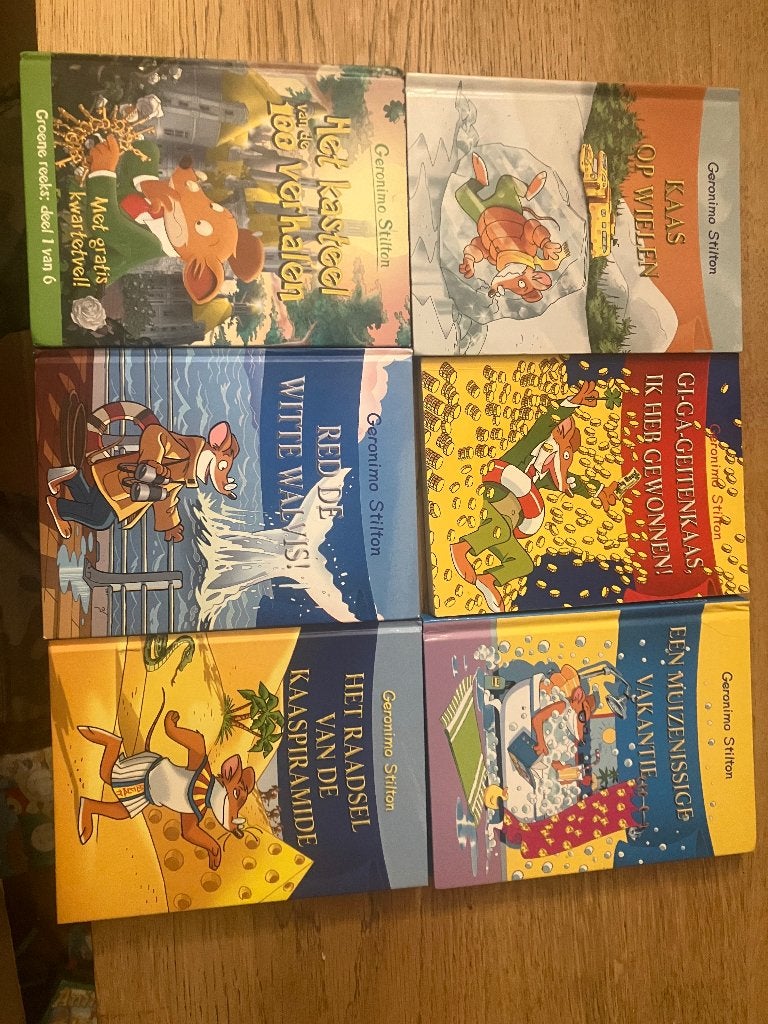 Geronimo Stilton - set boeken, Ophalen of Verzenden, Zo goed als nieuw, Geronimo Stilton, Fictie algemeen