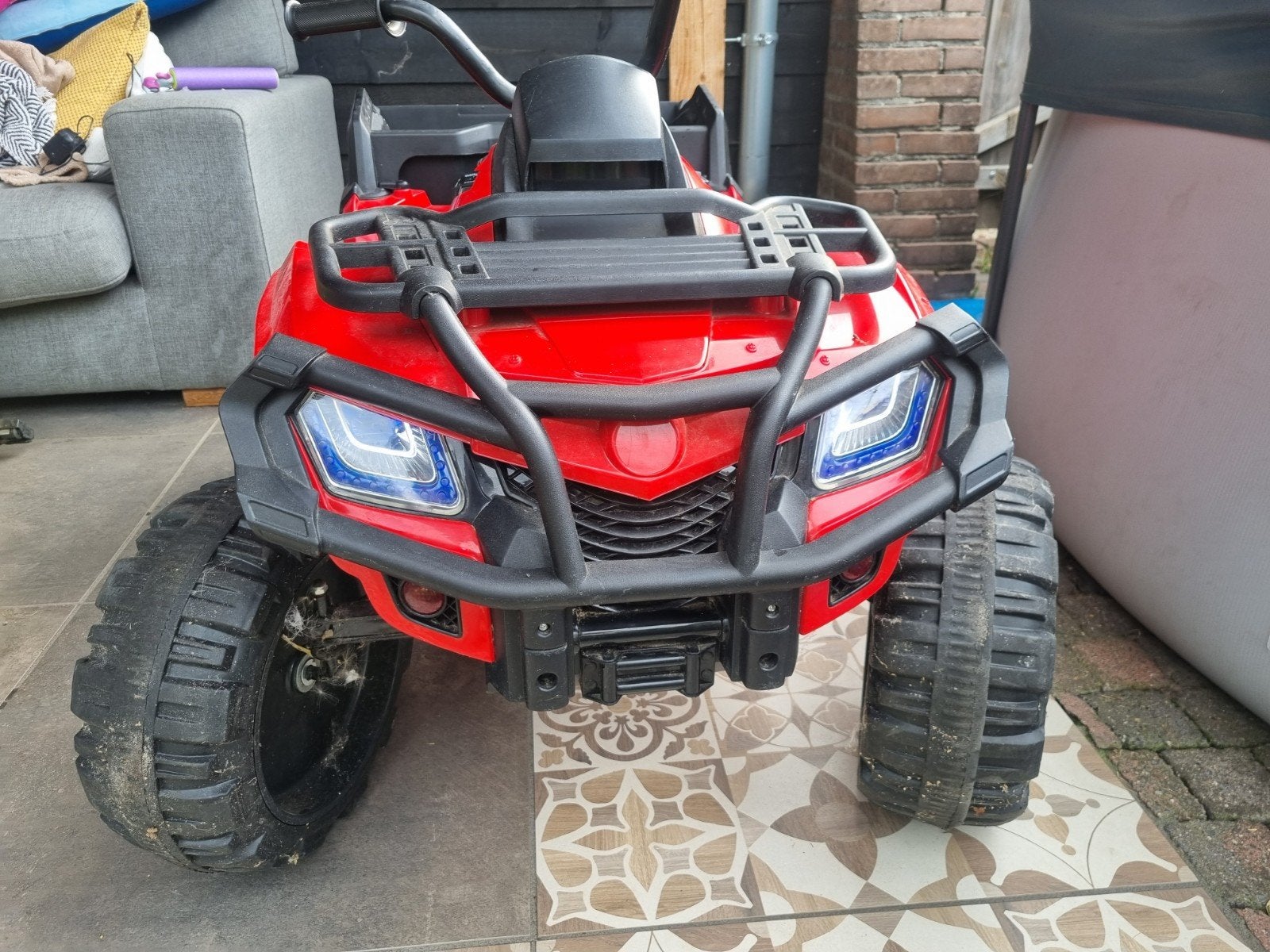 Elektrische kinder quad 24V - accu defect, Kinderen en Baby's, Ophalen, Gebruikt
