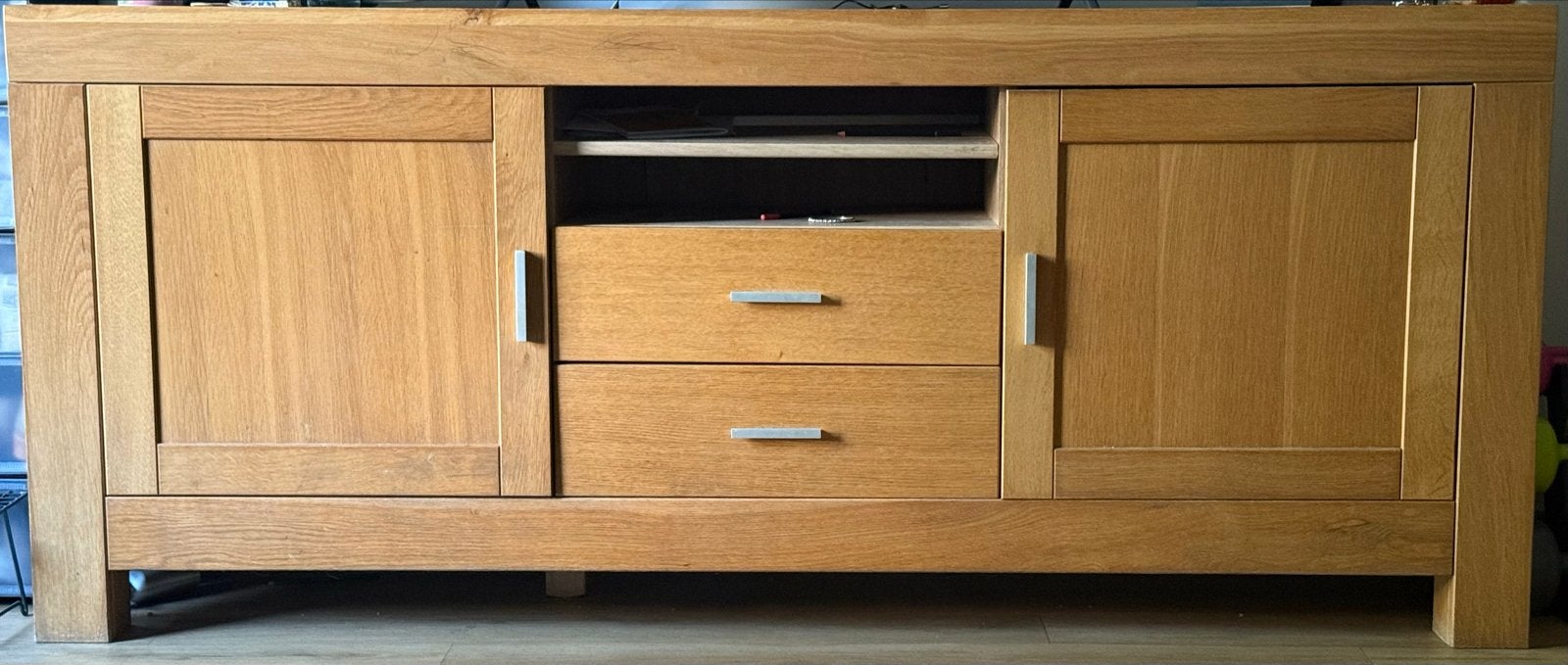FREE - Wooden TV Unit & Tea table, Ophalen of Verzenden, 25 tot 50 cm, Minder dan 100 cm