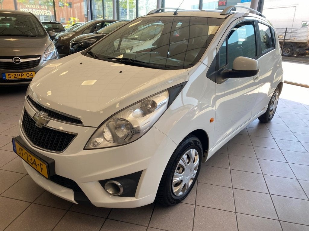 Chevrolet Spark 1.2 16V LT AIRCO NW APK BJ 2010 ! (bj 2010), Gebruikt, 4 cilinders, 82 pk, Wit
