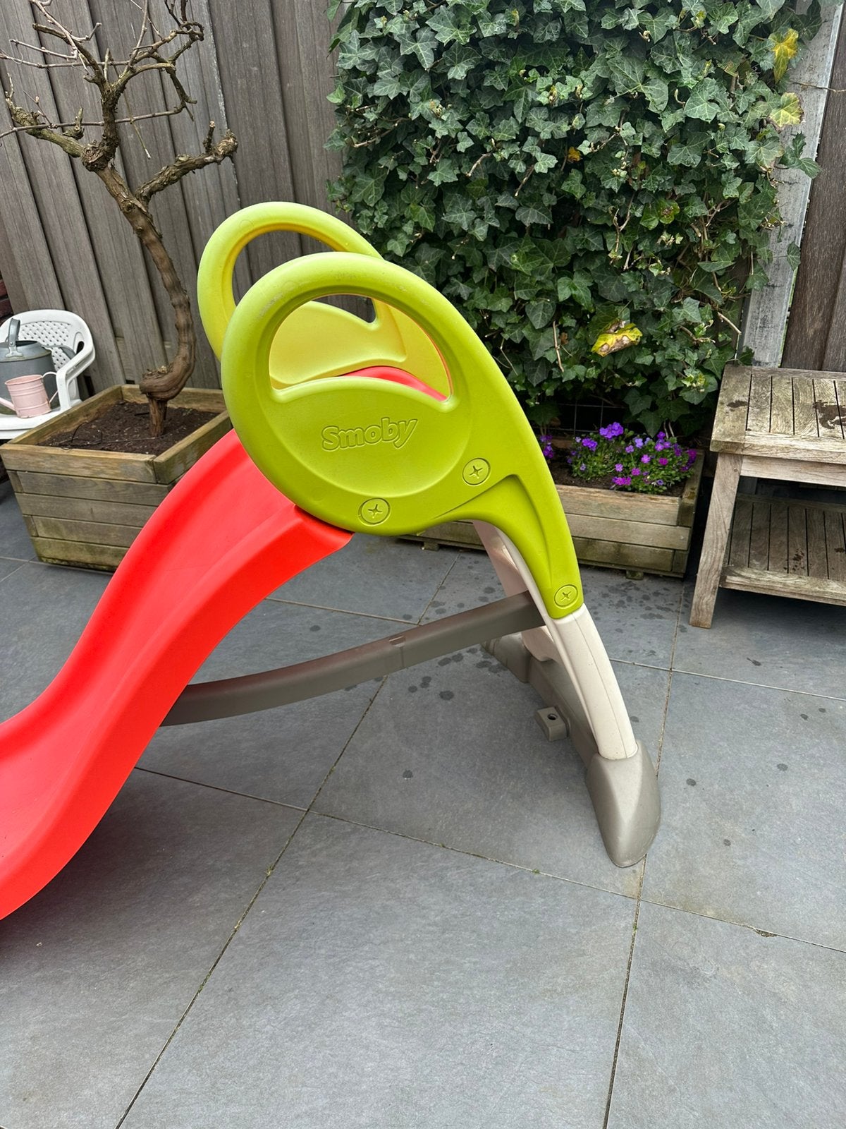 Smoby glijbaan toestel tuin, Ophalen, Gebruikt, Glijbaan