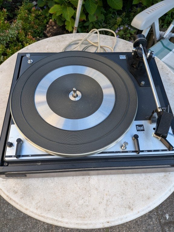 Dual CS16 hifi 1214 platenspeler automaat, Ophalen of Verzenden, Dual