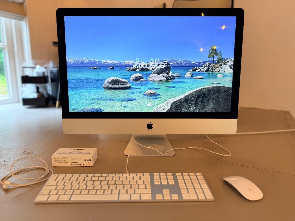 Apple iMac 27" 5K 2020 - i5 6-core / 16GB / 512GB SSD, SSD, IMac, Zo goed als nieuw, 27"