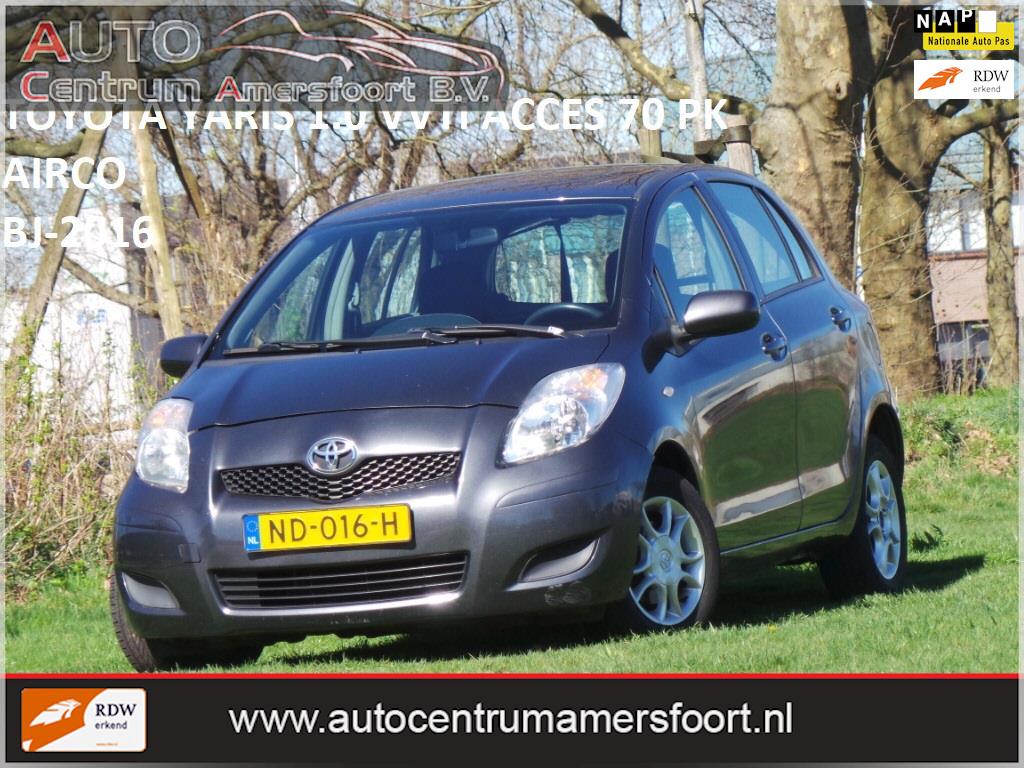 Toyota Yaris 1.0 VVTi Acces ( INRUIL MOGELIJKL ), Auto's, Voorwielaandrijving, 750 kg, 960 kg, Bedrijf
